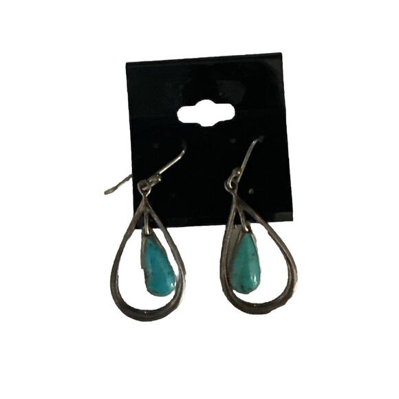 925 Earrings Dangles Drops Vintage Sterling Silver SX 925 Thailand 5.89g - Picture 1 of 6